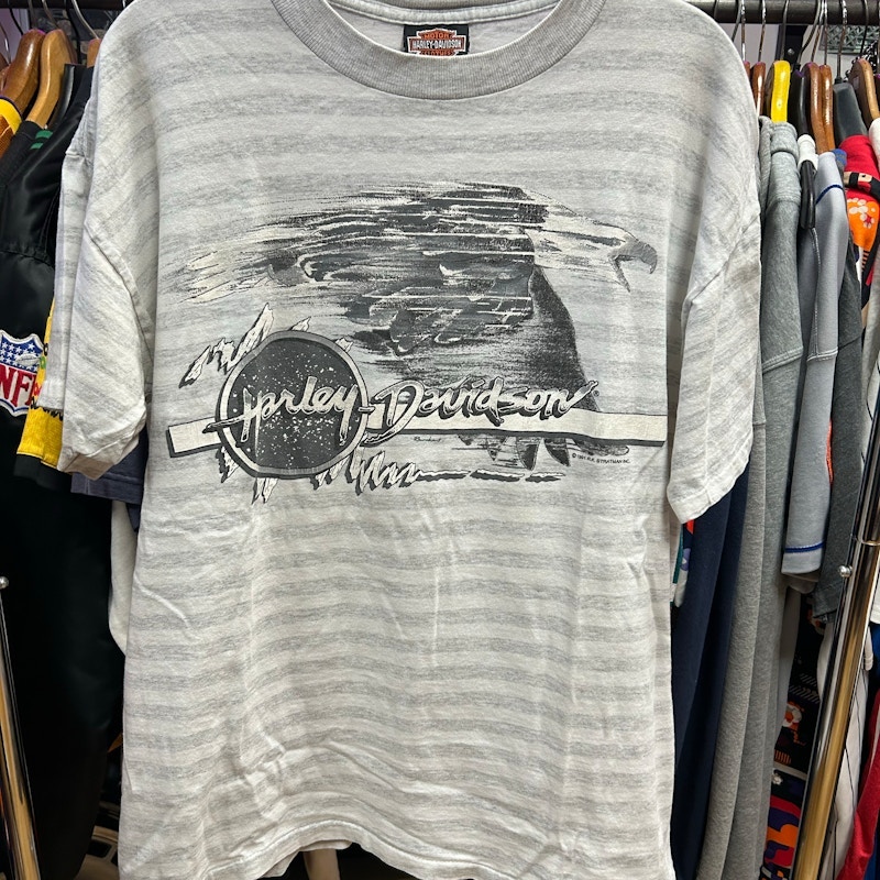 Harley-Davidson Hall's Springfield IL T-Shirt Grey