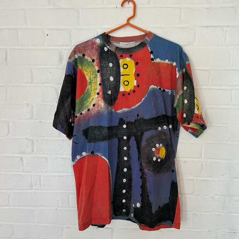Homme et Femme MIRO All Over Print The Original Design Graphic T-Shirt Multicolor