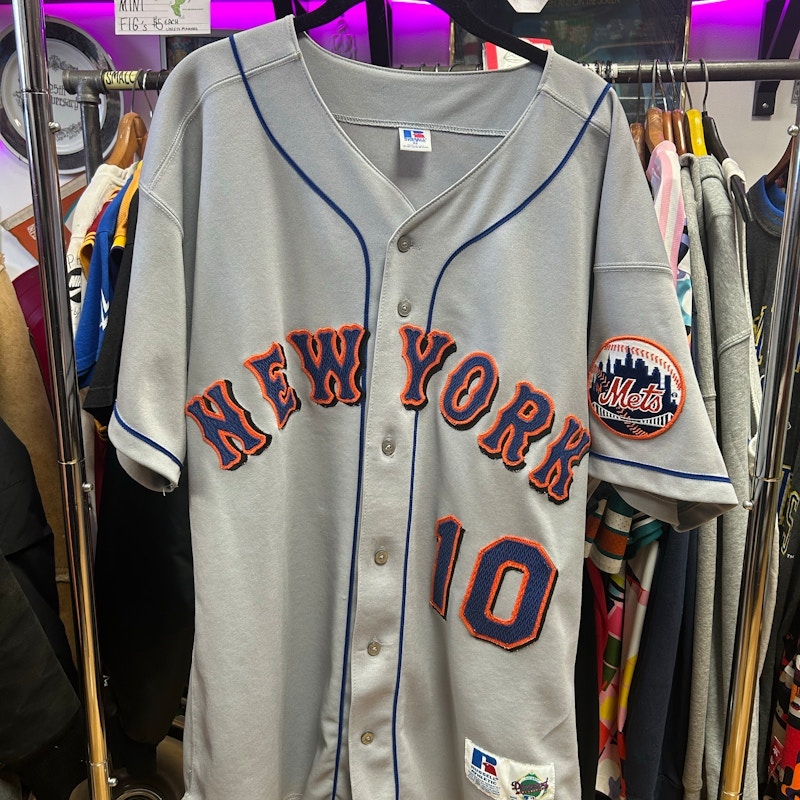 Russell Athletic New York Mets Jersey Grey