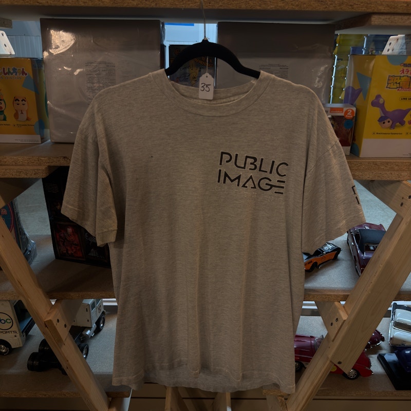 90’s Public Image Band T-Shirt Gray