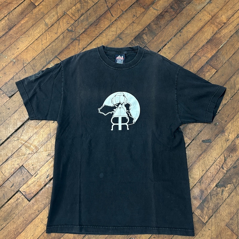 y2K Hip Hop Rifleman Ellay Khule Da RIFLEMAN T-Shirt Black
