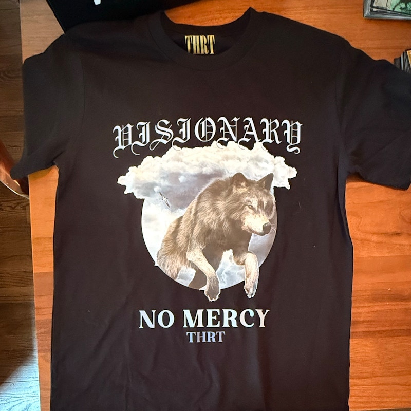 THRT Visionary No Mercy T-Shirt Black