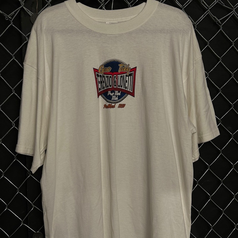 Y2K  Terenzio & Lionetti Pro Mod Mob Racing T-Shirt White