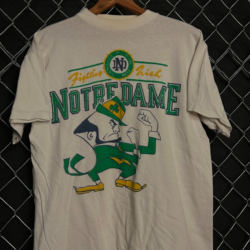 90’s Notre Dame Fighting Irish T-Shirt White
