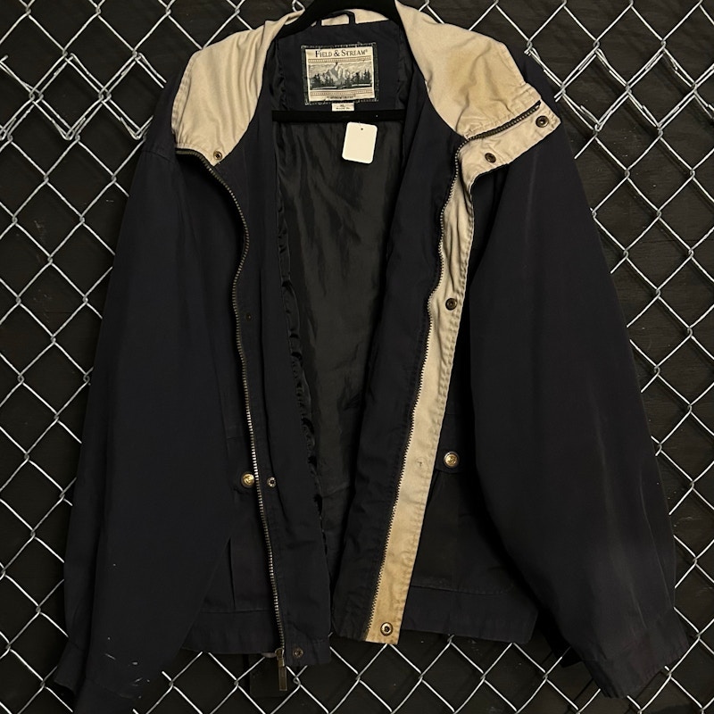 90’s Field & Stream Jacket Navy Tan