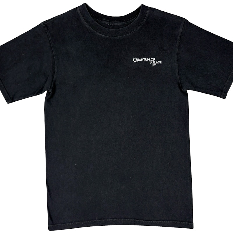 Vintage James Bond 007 Quantum of Solace Black T-Shirt