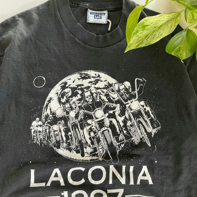 Lee 1997 Laconia Sturgis Biker Tee
