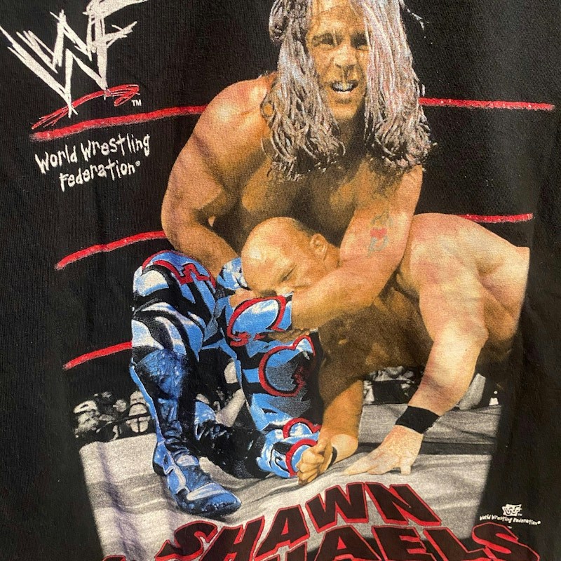 Vintage 1998 WWF Shawn Michaels Wrestling T-Shirt Mens Large