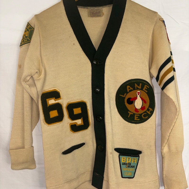 Dehen Lane Tech College Cardigan Sweater