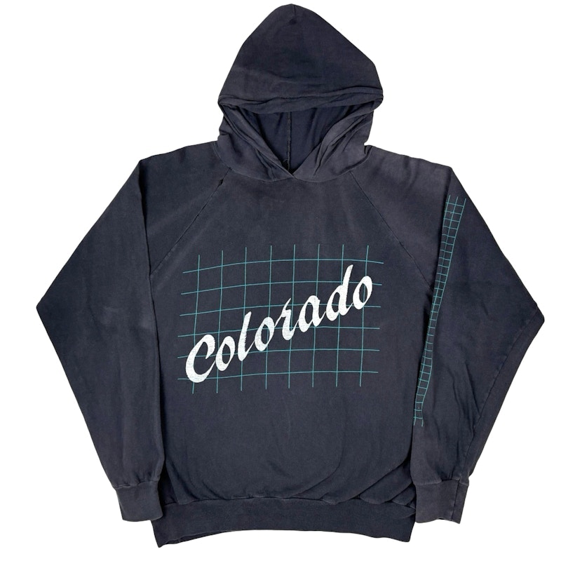 Colorado Graphic Hooded Sweatshirt Black