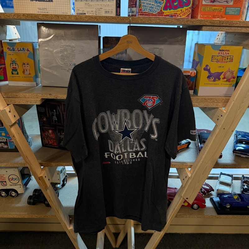 90’s Dallas Cowboys 75th Anniversary T-Shirt Black