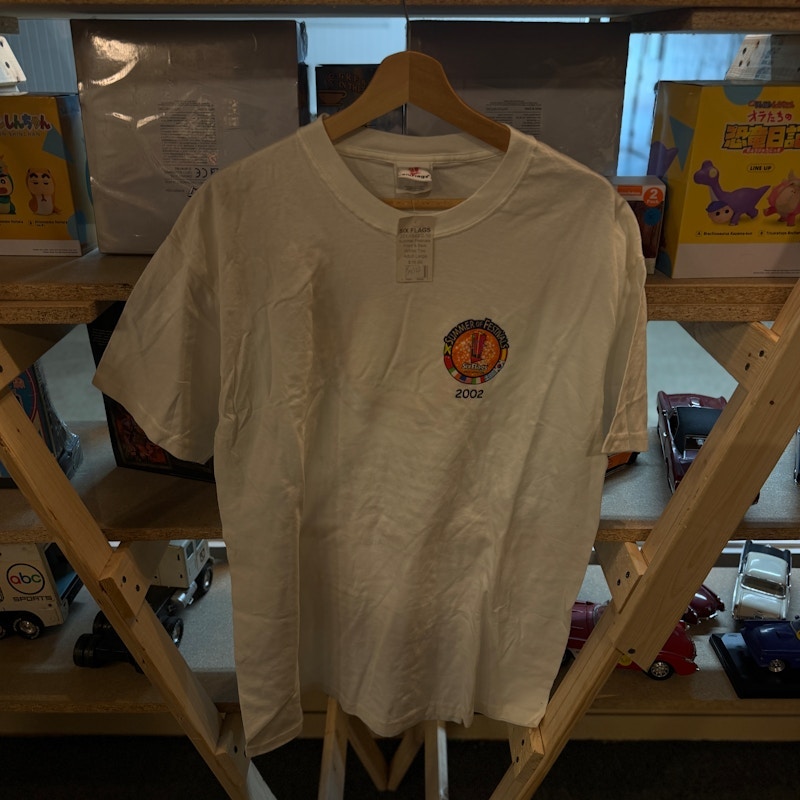 Brand New Six Flags Summer of Festivals 2002 T-Shirt White