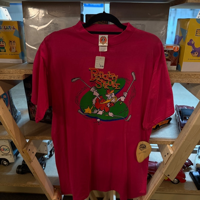 90’s NWT Looney Tunes Penalty Stroke Graphic T-Shirt 