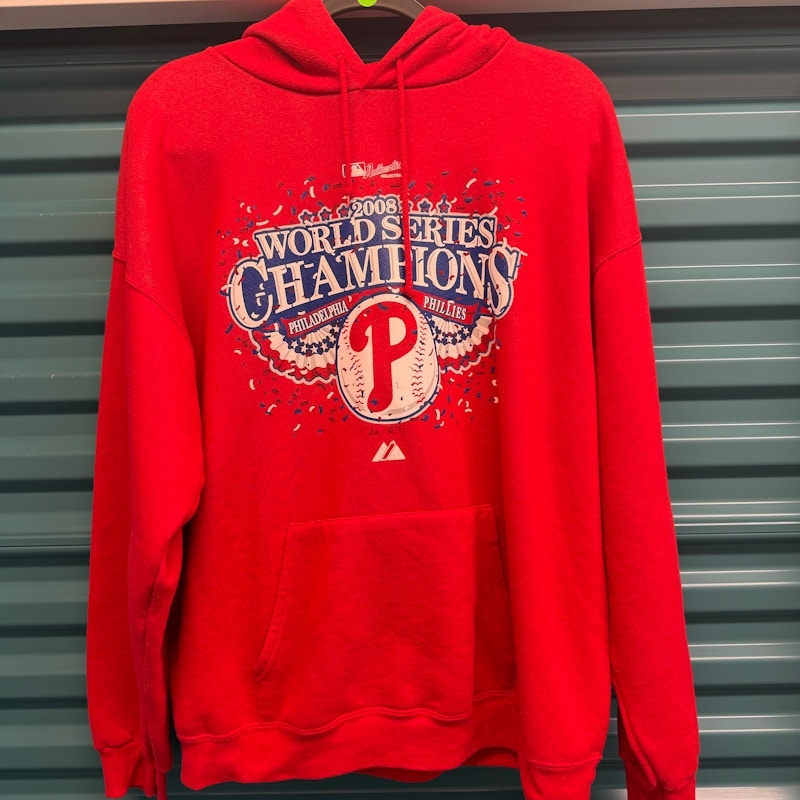MLB Genuine Merchandise Hoodie Red