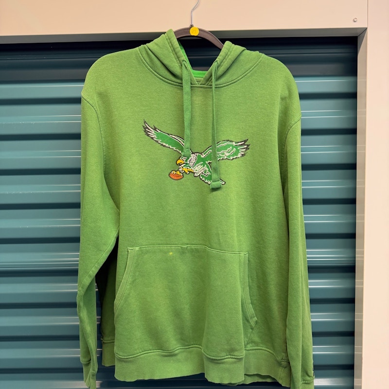 Starter Philadelphia Eagles Logo Hoodie Green