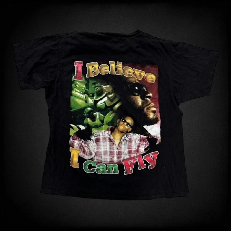 R. Kelly I Believe I Can Fly Rap T-Shirt Black