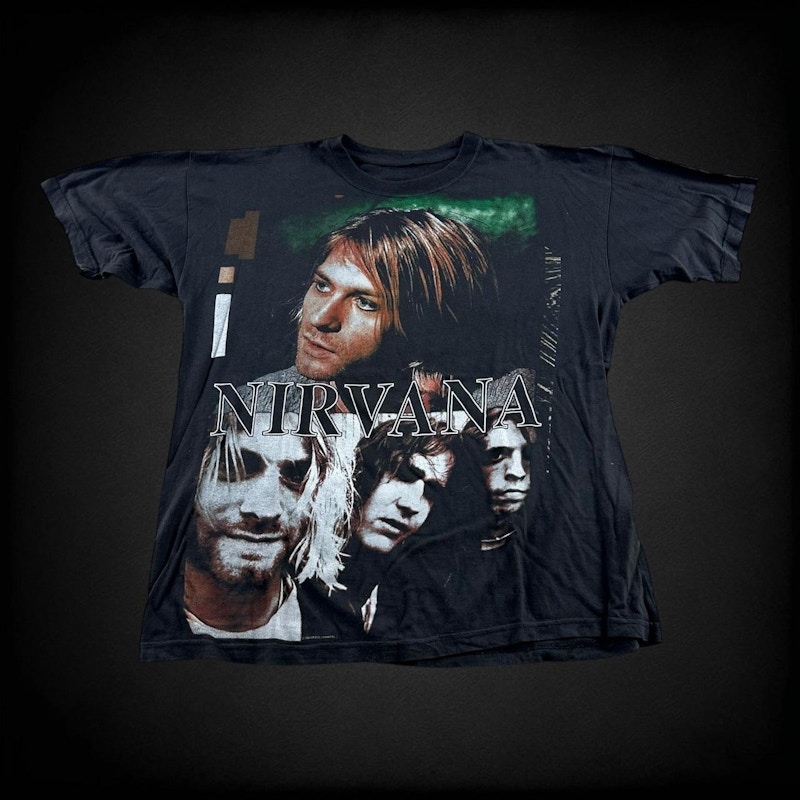 Nirvana Rap T-Shirt Black