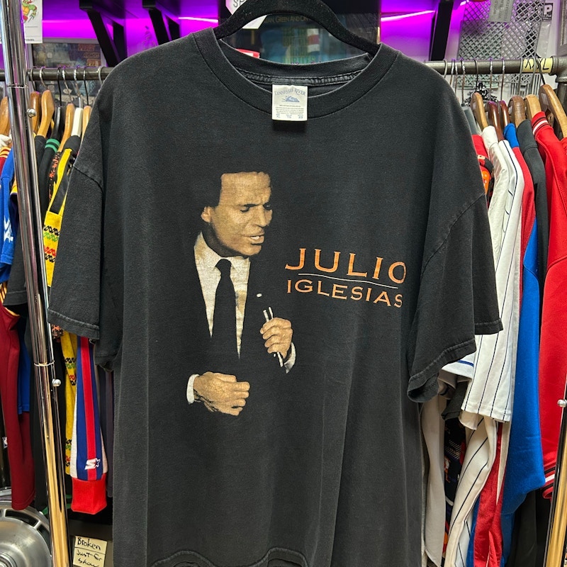 Julio Iglesias T-Shirt Black