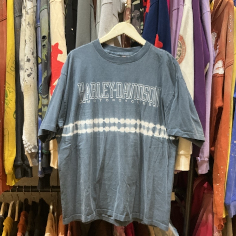 Harley-Davidson Tie-Dye Graphic T-Shirt Blue