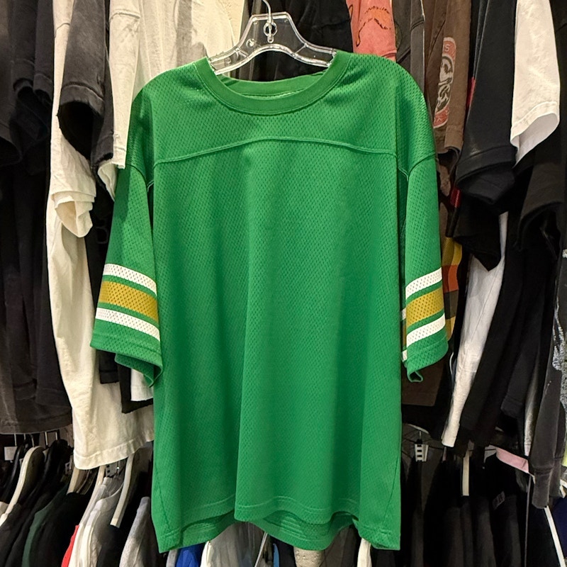 Stüssy Sport Mesh Football Jersey Green