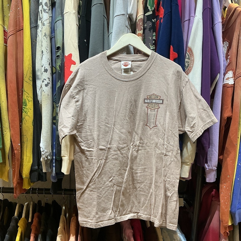 Harley-Davidson Logo T-Shirt Tan