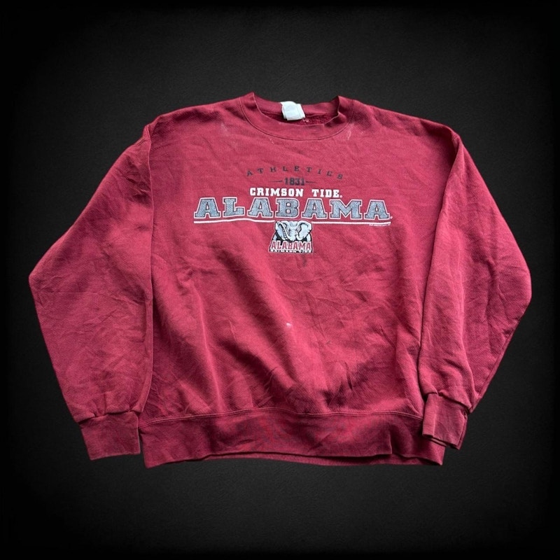 Vintage Alabama Crimson Tide Sweatshirt Maroon