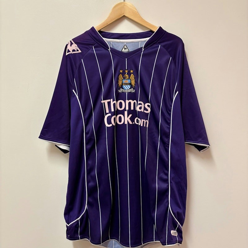 Le Coq Sportif Manchester City 2007–08 Away Jersey – Richards #2