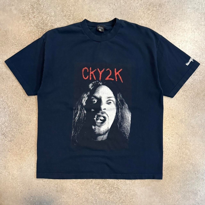 Vintage CKY2K Rake Yohn T-Shirt Navy