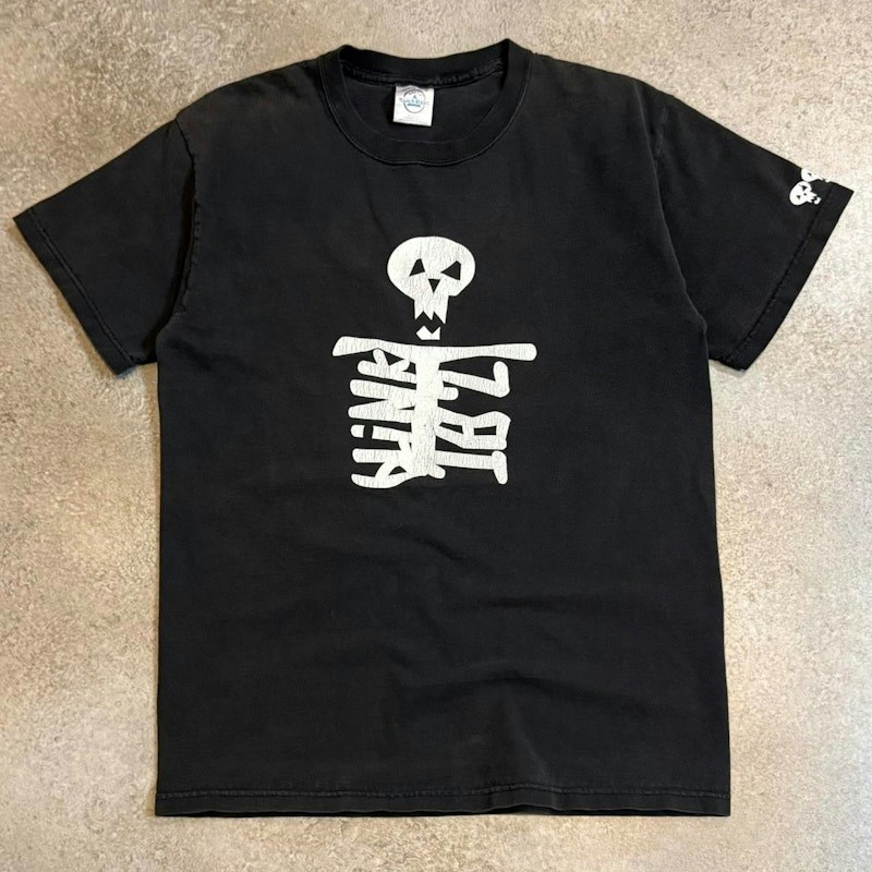 Vintage 90s Blink-182 Skeleton T-Shirt Black