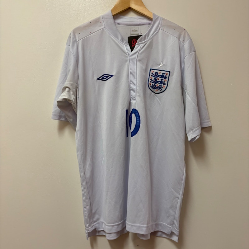 Umbro England 2010–2012 Home Jersey – Rooney #10