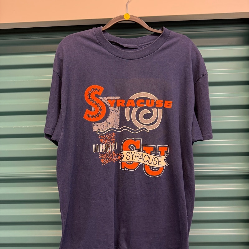 Syracuse University Orangemen Graphic T-Shirt Navy