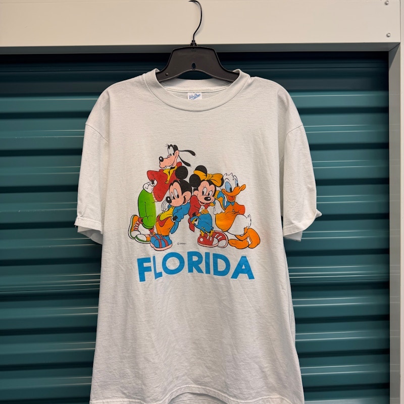 Velva Sheen Disney Florida T-Shirt White