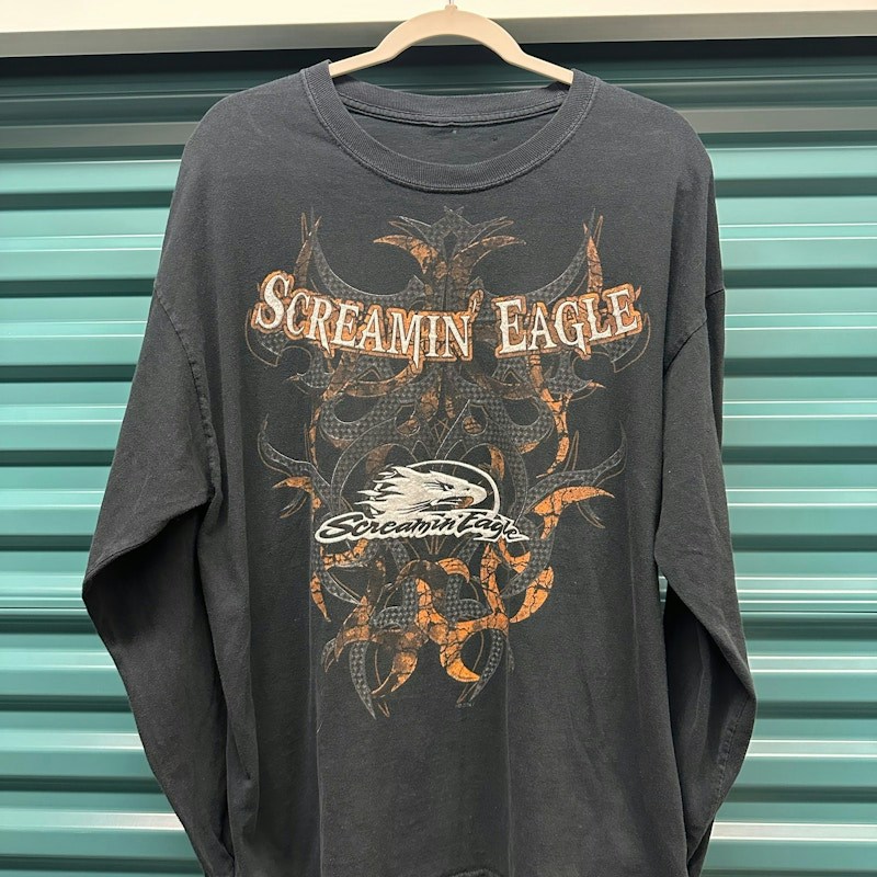 Harley-Davidson Screamin' Eagle Long Sleeve T-Shirt Black