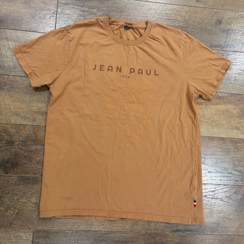 Jean Paul Gaultier 1952 Spellout Graphic Tee Men’s Brown
