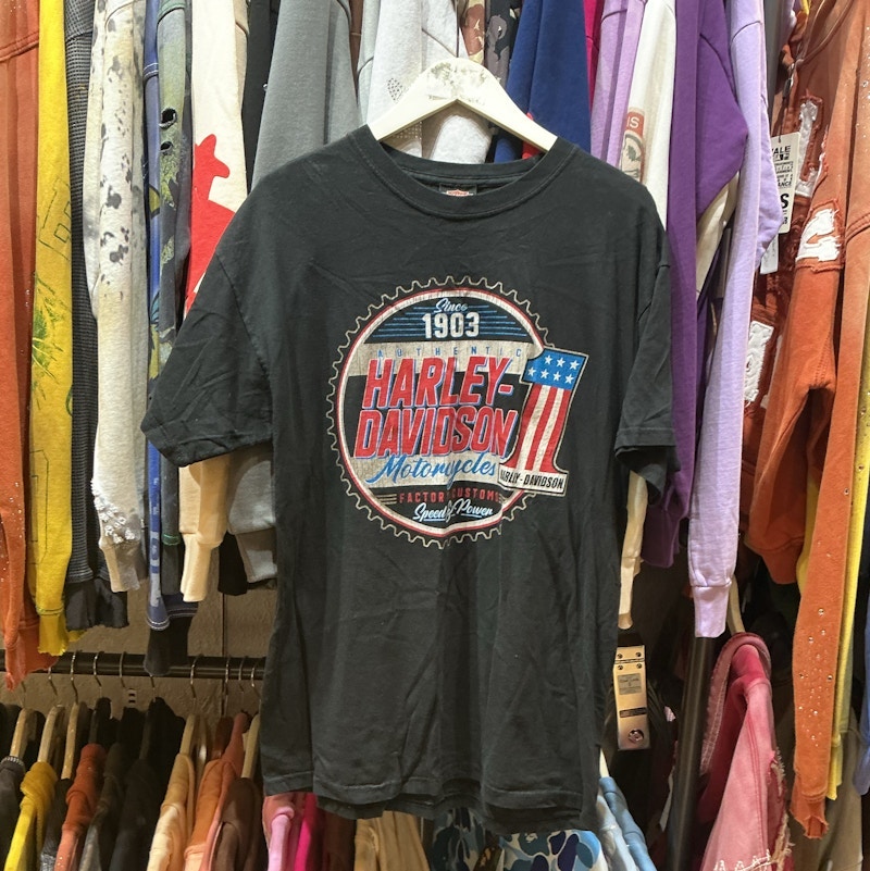 Harley-Davidson Since 1903 Number 1 Graphic T-Shirt Black