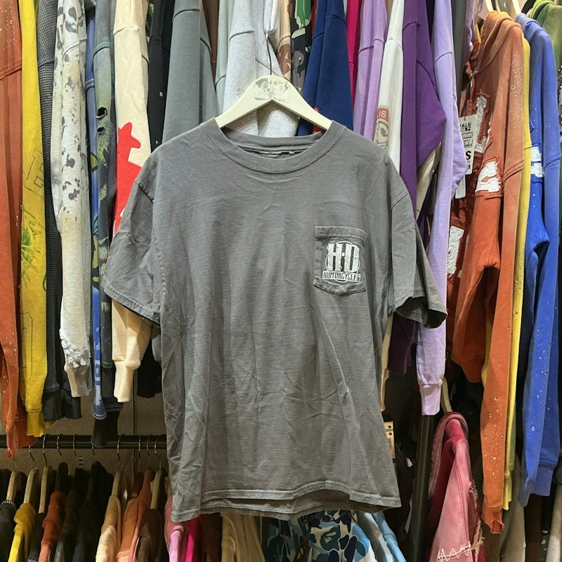 Harley-Davidson H-D Motorcycles Pocket T-Shirt Gray