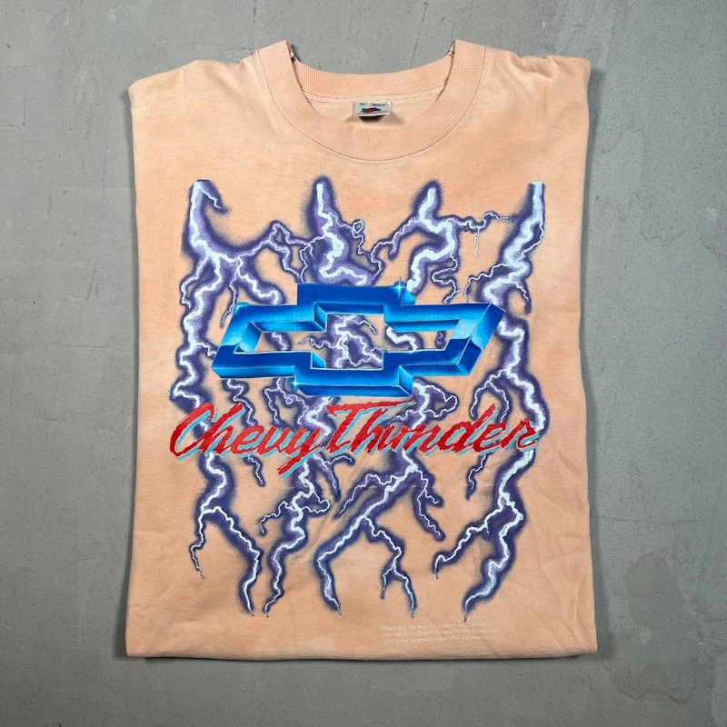 Vintage 1990’s Chevrolet Chevy Thunder T-Shirt Peach