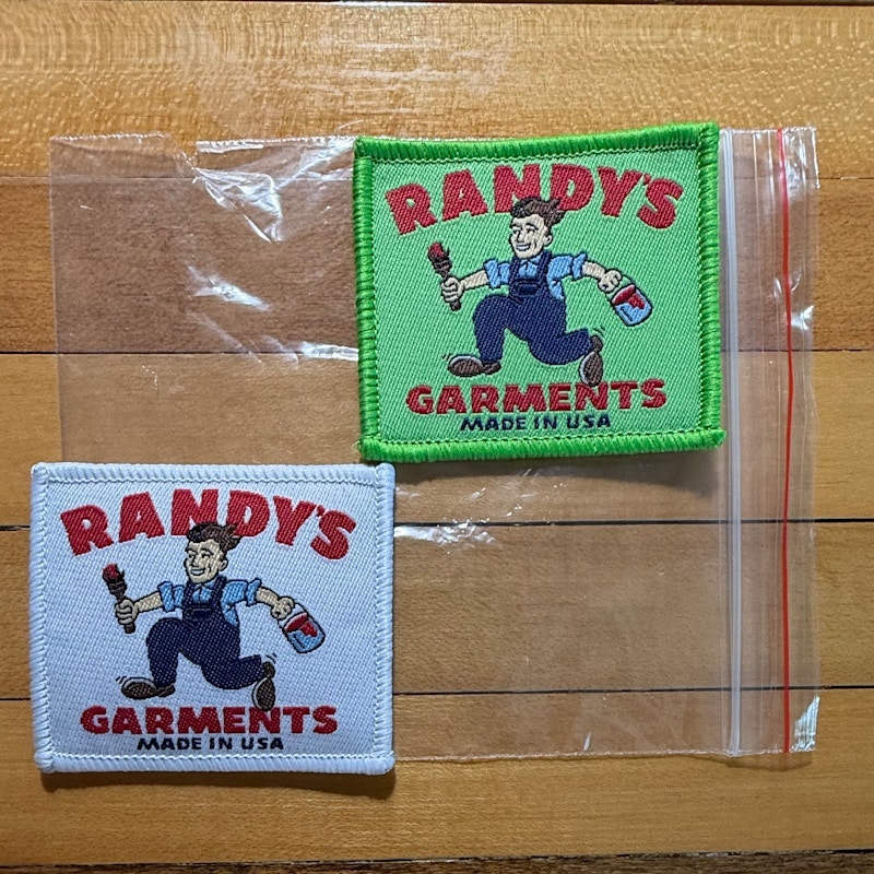 Randy's Garments Iron On Patch Set