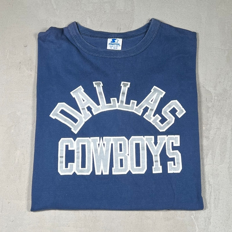 Vintage 1990s Starter Dallas Cowboys T-Shirt Navy