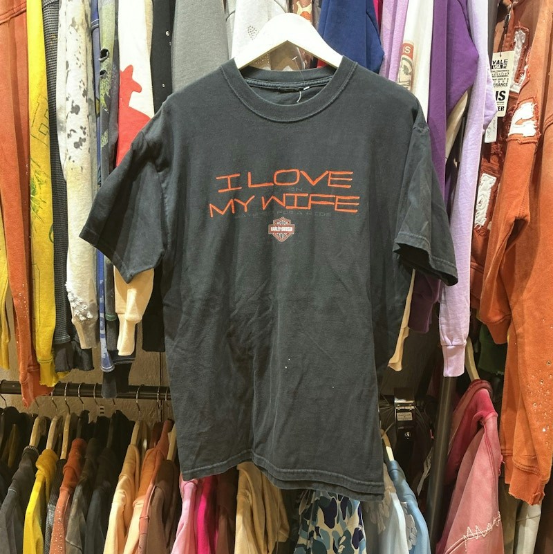Harley-Davidson I Love My Wife Kutter T-Shirt Black
