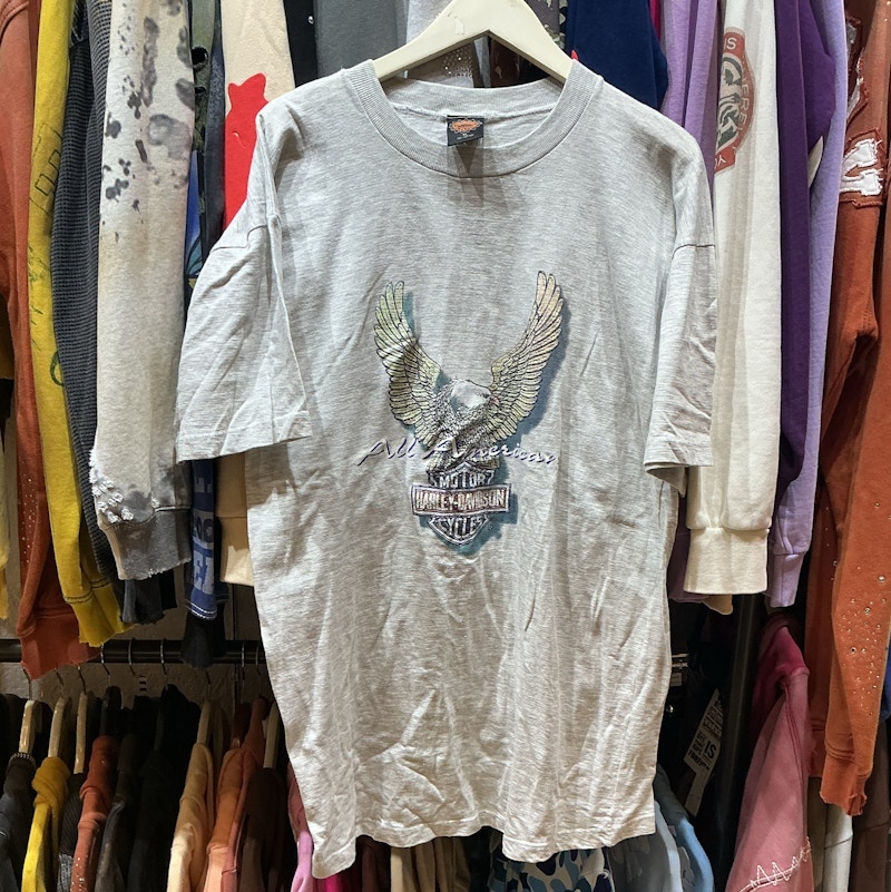 Harley-Davidson All American Graphic T-Shirt Grey