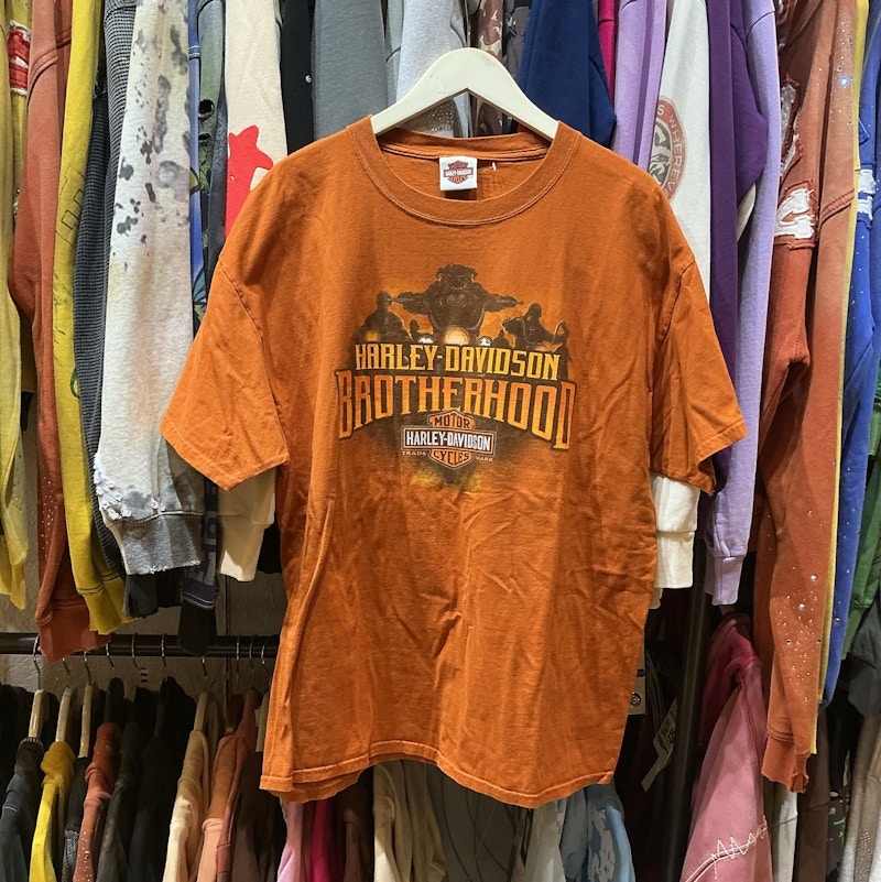 Harley-Davidson Brotherhood T-Shirt Orange