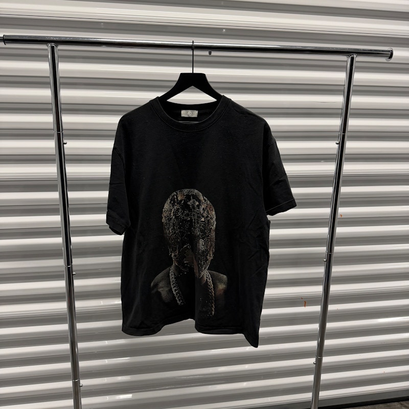 Kanye West Yeezus Tour Mason Margiela Mask Shirt Black