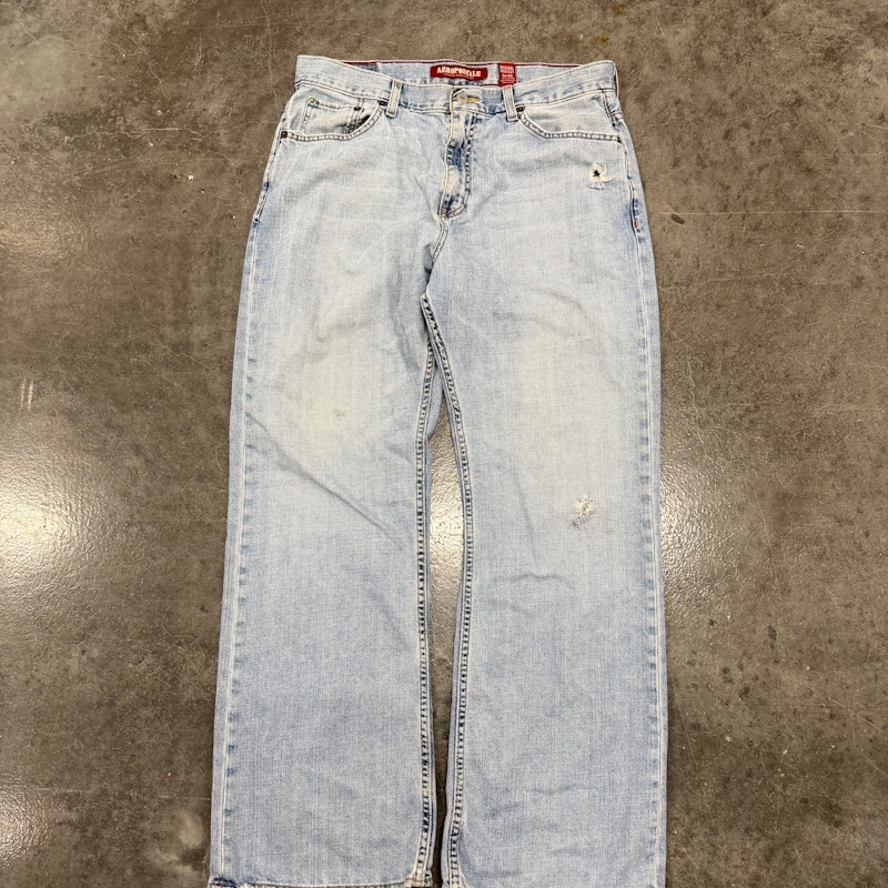 Aeropostale Original Bootcut Jeans Light Wash