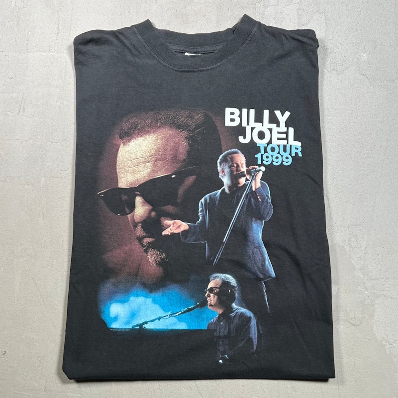 Vintage 1999 Gàlumo Billy Joel 1999 Tour T-Shirt Black