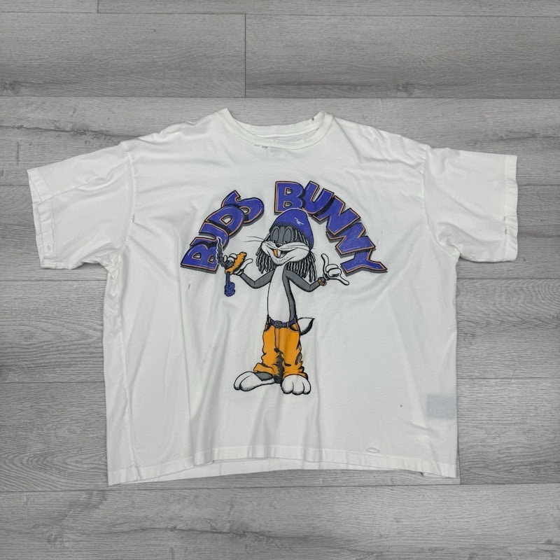 HMDD Buds Bunny T-Shirt White