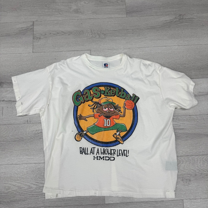 HMDD Basketball T-Shirt White