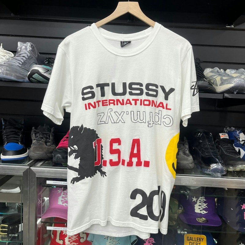 Stüssy International Stüssy Tribe T-Shirt White