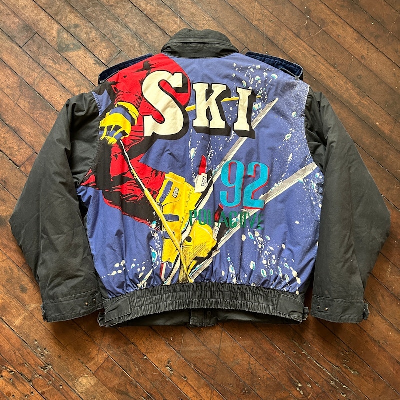 Polo by Ralph Lauren 92 Ski Graphic Jacket Black