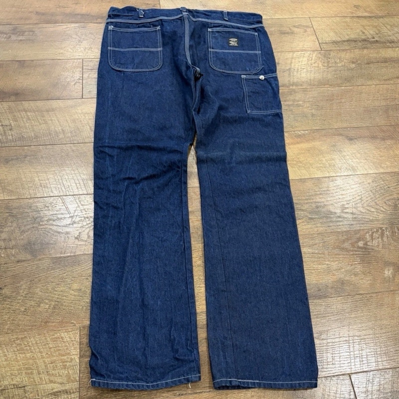 Vintage Pointer Carpenter Jeans Navy Blue Denim Workwear